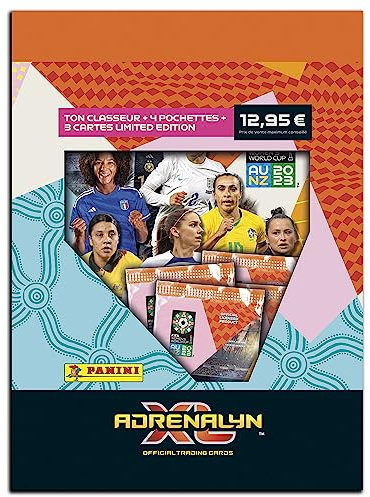 Panini Coupe du Monde Féminine de la FIFA 2023TM Trading Cards Game Adrenalyn Starter Pack