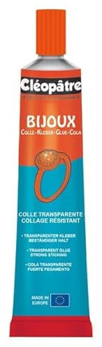 Colle pour bijoux - Transparente - Très résistante - Cléopâtre - Cléo'TECH