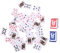SAFIGLE 2 STK Mini-Pokerkarte aus Papier Kartenspiel Spielen kreative Pokerkarten Kartenspielen Tally Spielkarten Brettspiel-Poker 1:12 Kleiner Schürhaken Tasche Schachbrett Reisen