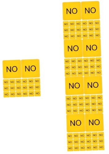 ULTECHNOVO 100pcs Toggle Switch Stickers Caution Hot Surface Stickers Device Labels