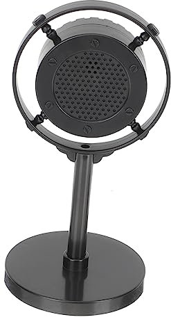 GLSTOY Mikrofon Kirmes Stimme Retro Mikrofon Modell Vintage Mikrofone Gefälschte Mikrofone Vintage Mikrofon Requisite Mikrofon Modell Für Die Dekoration Retro Mikrofon Modell Rollenspiel Mikrofon