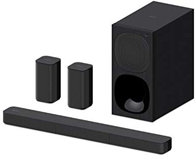 Sony HT-S20R - 5.1ch Soundbar with wired subwoofer and rear speakers (Renewed)