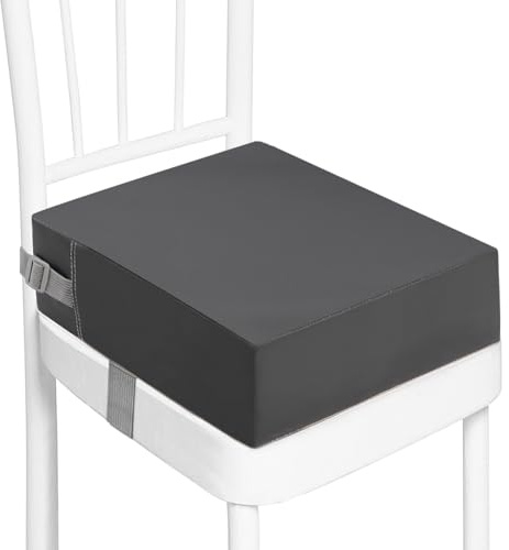 HAWAKA Sitzerhöhung Stuhl Tragbares Boostersitze mit 2 Sicherheits Schnalle Waschbar Sitzerhöhung für Esstisch Baby Booster Sitz Pads Kindersitzkissen