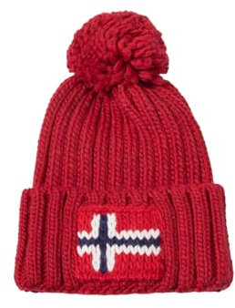 NAPAPIJRI - Herrenmütze Semiury aus Wollmischung, rot, One size