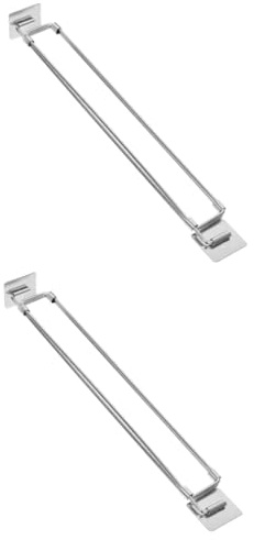 ULTECHNOVO 2 Stück Spannstange aus Edelstahl für Kühlschrank Rv Halterung für Stabilität und Organisation Camper unverzichtbares Zubehör für Reisen und Camping