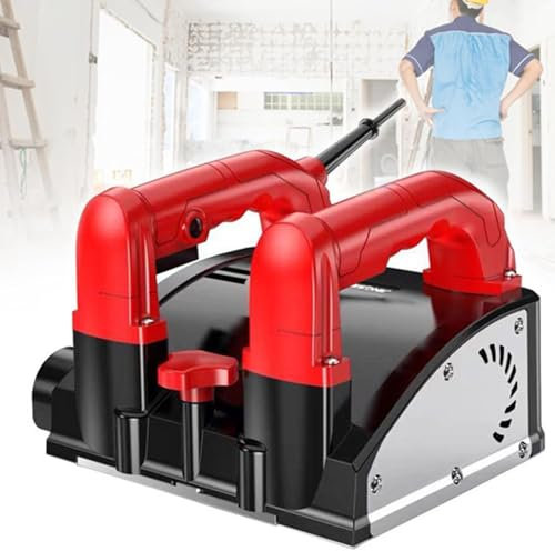guoyjmm Electric Wall Planer, 3000RPM Handheld Roller Planer, Power Wall Scraper Wall Shovel Machine for Wallpaper Paint Putty, Adjustable Depth 1 mm to 4 mm