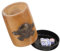 Abaodam Skull Dice Cup with Dice Set Game Dice Holder Bar Dice Cup Dice Supplies Sturdy and Easy to Clean