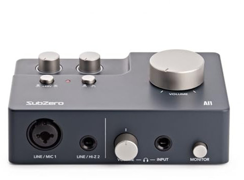 SubZero AI1 2-Channel USB Audio Interface
