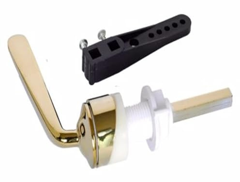 Aretro Toilet Cistern Lever Mild Steel WC Cistern Lever Gold
