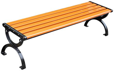 Parkbank aus Massivholz, 3-Sitzer, Garten, Zweisitzer für Balkon, Veranda, Hinterhof, Allwetter, Terrasse, Freizeit, Sitzgelegenheit