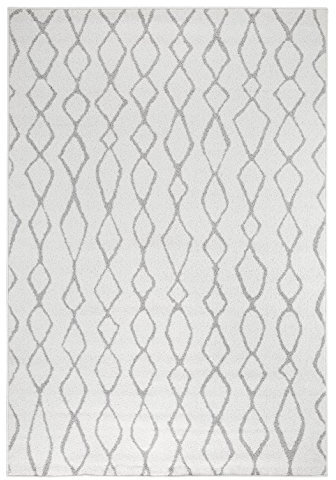 andiamo Webteppich Bolonia Muster modern Öko-Tex 100 Teppich, Polypropylen, Ornament grau, 160x235 cm
