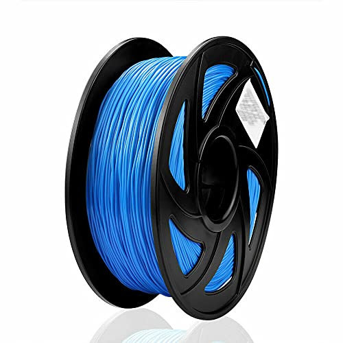 S SIENOC 3D Drucker TPU Filament Flexible 1,75mm 3D Drucker Filament Blau 1KG (TPU Blau)