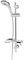 Bristan CAS KIT04 C Cascade Shower Kit with Large 5 Function Handset, Chrome