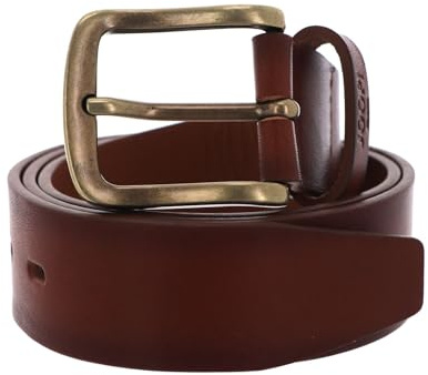 Joop! Leder Gürtel Jeans Belt 4,0 CM W100 Sandalwood-Messing braun