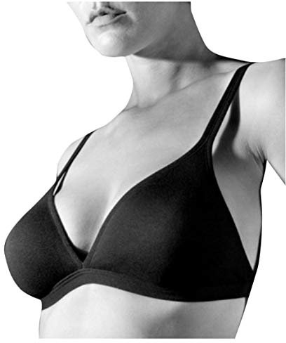 GIOS - Reggiseno Gingseng Coppa B, Nero, 1