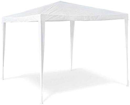 URBNLIVING 3x3m White Gazebo Party Tent Garden Outdoor Waterproof Canopy Marquee for Weddings, Party, Event, Dinner, Sunny Days
