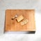 HomeZone Hard Wearing Wooden Chopping Board, Large Kitchen Cutting Serving Tray, Bamboo Chopping Boards with Counter Over Edge, Non-Slip, 36cm x 45cm x 5cm, Easy to Clean