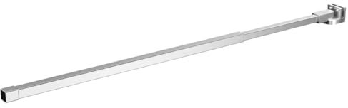 vidaXL Duschwand Stabilisierungsstange Stabilisator Haltestange Wandhalterung Dusche Duschabtrennung Duschtrennwand Edelstahl 70-120cm