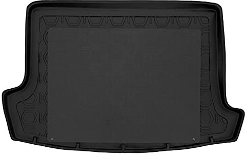 Kofferraumwanne mit Ladekantenschutz passend für VW T-Roc ab 2017 variabler Boden OBEN (nicht Cabrio) AZUGA AZ26000029