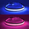 YFbrite Light up Dog Collar, Rechargeable LED Dog Collar, Flashing Dog Collar, Adjustable Reflective Dog Collar Safety Glowing at night (Blue, Small)