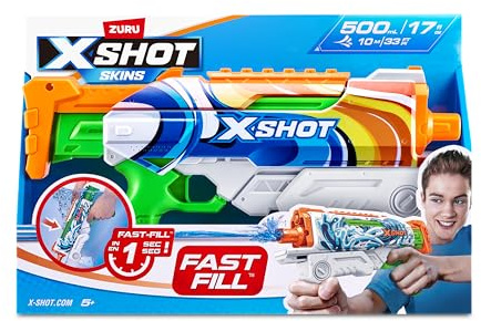 Zuru X-Shot Fast Fill Skins Hyperload Water Blaster