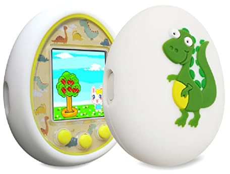 Myazs Elektronische Haustier-Maschine, Silikonhülle für Kinder, wasserdichter Dino-Schutz für Schutzhülle für virtuelles Haustierspiel, elektronisches Haustierzubehör
