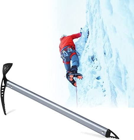 NVYAZJ Professional Ice Climbing Axes, Lightweight Outdoor Walking Pickaxe with Aluminum Material Length 24 * 60/70/80cm Weight 403g/432g/458g, Climbing Equipment for Mountaineering Hiking