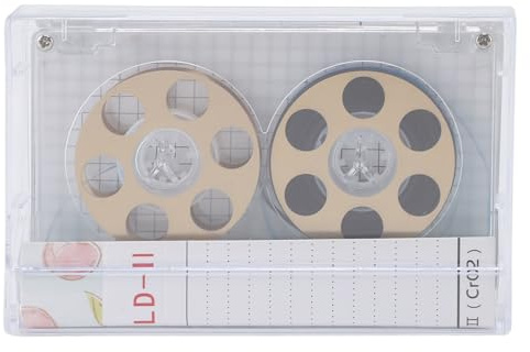 Fockety Leere Audio-Kassette von Spule zu Spule für Musikaufnahmen, Aufnahmezeit von 46 Minuten Normale Bias Leere Kassette mit geringem Geräuschpegel leere Musikkassetten DIY, Fockety2dmvg8s1n4-12