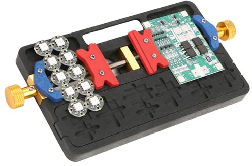 PCB-Klemmwerkzeug, Leiterplattenhalter, PCB-Befestigungshalter, IC-Chip-Löten, Hitzebeständige, Leichte PCB-Befestigung mit BGA-Nut Zum Klemmen von Leiterplatten