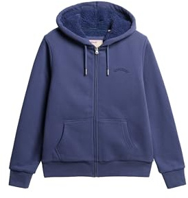 Superdry Ladies Hooded Jacket with Teddy Fur Lining