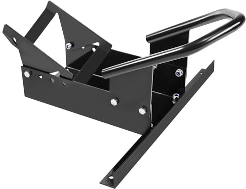 JY PERFORMANCE Motorcycle Wheel Chock, Heavy Duty Motorcycle Front Wheel Stand for Trailer, Cruiser, Sports & Dirt Bikes, 1800 lb Capacity Adjustable Wheel Stand for 15-21 Wheels
