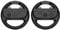 GODT GAME Switch 2 Steering Wheels for Mario Kart 8 Deluxe – 2 Pack Racing Wheel Accessories for Nintendo Switch 2 Joy-Con, Anti-Slip Grip, Plug-and-Play, Ergonomic Design (Black & Black)