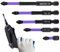 Set di punte per trapano magnetiche, set di punte per trapano ad alta magnetiche, cacciavite in metallo, accessori per utensili elettrici anti-shock per elettricisti, perforazione e uso domestico