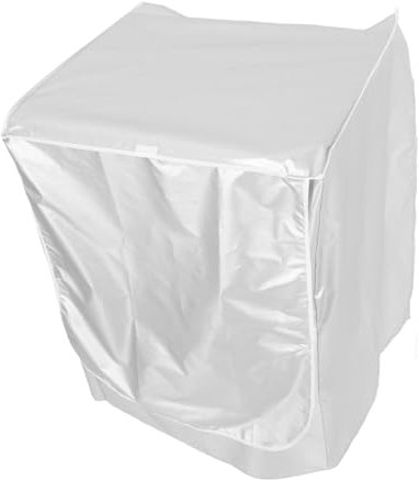 Mikikit Funda Protectora Para Lavadora Cubierta Resistente Al Polvo y Rayos Uv Para Uso Interior y Exterior Para Lavadoras De Carga Frontal y Superior