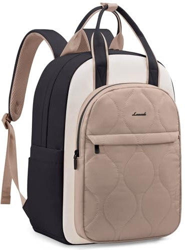 LOVEVOOK Mochila para mujer, mochila para ordenador portátil, mochila escolar, adolescente, niña, ligera, mochila para mujer, bolso grande para profesores, mochila elegante para viajes universitarios