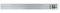 DEWEPRO® H-Profil HA-Profil Aluminium Kartätsche - Abziehlatte - Richtscheit - Putzlatte - Länge: 100cm / 1m