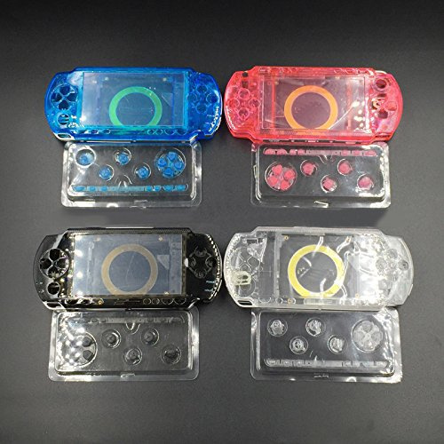 Gehäuse mit Knöpfen und Schraubendrehern für PSP 1000 1001 (transparent)