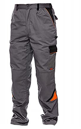 Artmas Artmas Herren Arbeitshose Hose Grau 48