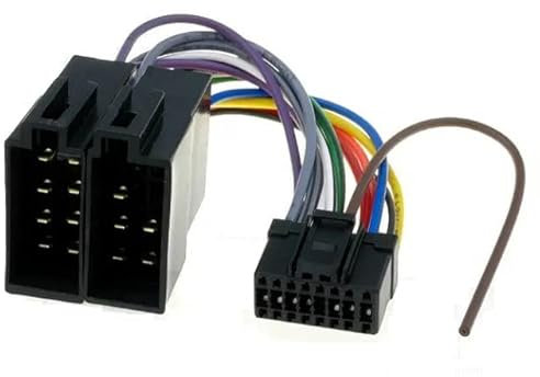 Cable iso pour autoradios Pioneer 16 broches 22x10mm