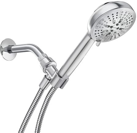 Moen Chrome Hydro Energetix High Pressure Shower Head with Handheld Sprayer Featuring 8 Spray Settings, 200H0