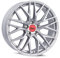 RS4-7.5JX17 5/108 ET45 72,6 MATT SILVER PAINTED