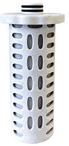 ALKANATUR Recambio Filtro Ducha 50000L Ecológico Libre de Sulfito Cálcico E226 | Elimina Cloro y Metales Pesados | Instalación Fácil y Compatible | Alkanatur | Ideal para Agua con Impurezas