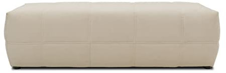 DOMO. collection Polsterhocker Brandon, Sitzhocker, Fußhocker, Hocker 150 x 60 x 40 cm, beige
