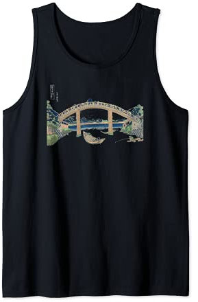 Art célèbre : Under Mannen Bridge 36 vues Mt Fuji Peinture #4 Débardeur