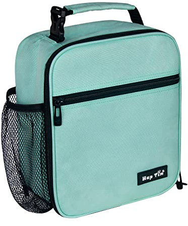 Hap Tim Insulated Lunch Box for Men, Reusable Lunch Bag for Men Women, Adluts Lunch Box for Office Work, Portable Lunch Bag, Mint Green (18654-MG)