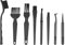 KOMBIUDA 8piezas Cepillo Limpiador Antiestático para Teclados Componentes Electrónicos Kit De Limpieza Completo para Ordenadores Placas Base