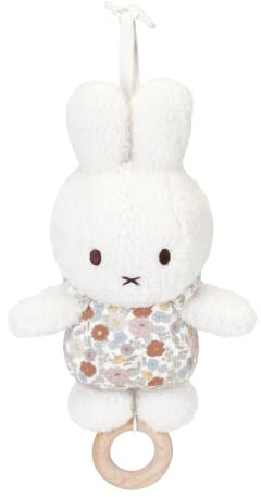 Little Dutch NIJN754 Stoff Spieluhr Miffy Vintage Little Flowers