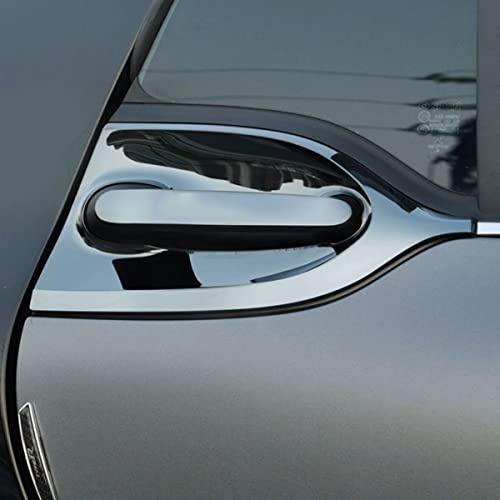 SHIFENG Per Smart 453 Fortwo 2015 2016 2017 2018 2019 2020 Maniglie per porte esterne in acciaio inossidabile 304 Accessori per auto (nero lucido)