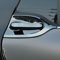 SHIFENG Für Smart 453 Fortwo 2015 2016 2017 2018 2019 2020 304 Edelstahl Auto Außentürgriffe Zierleisten Zubehör (glänzendes Schwarz)