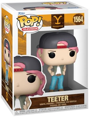 Funko Pop! TV: Yellowstone – Teeter - Vinyl-Sammelfigur - Geschenkidee - Offizielle Handelswaren - Spielzeug Für Kinder und Erwachsene - TV Fans - Modellfigur Für Sammler und Display